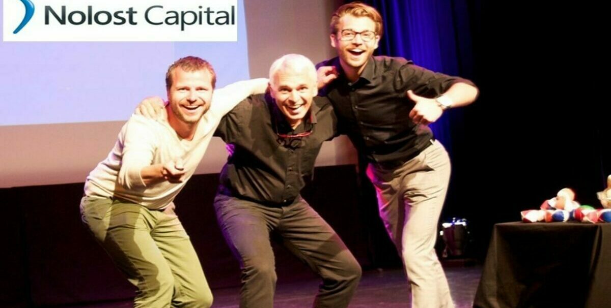 Jan Tournois als business consultant/ mentor begeleider van het ondernemersduo van Nolost Capital